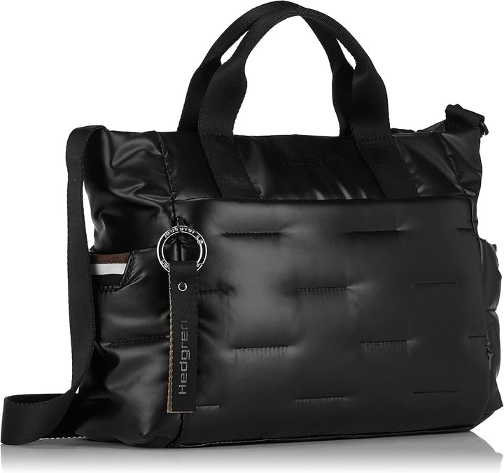 Hedgren Damen Softy Sportsack Schwarz, Schwarz