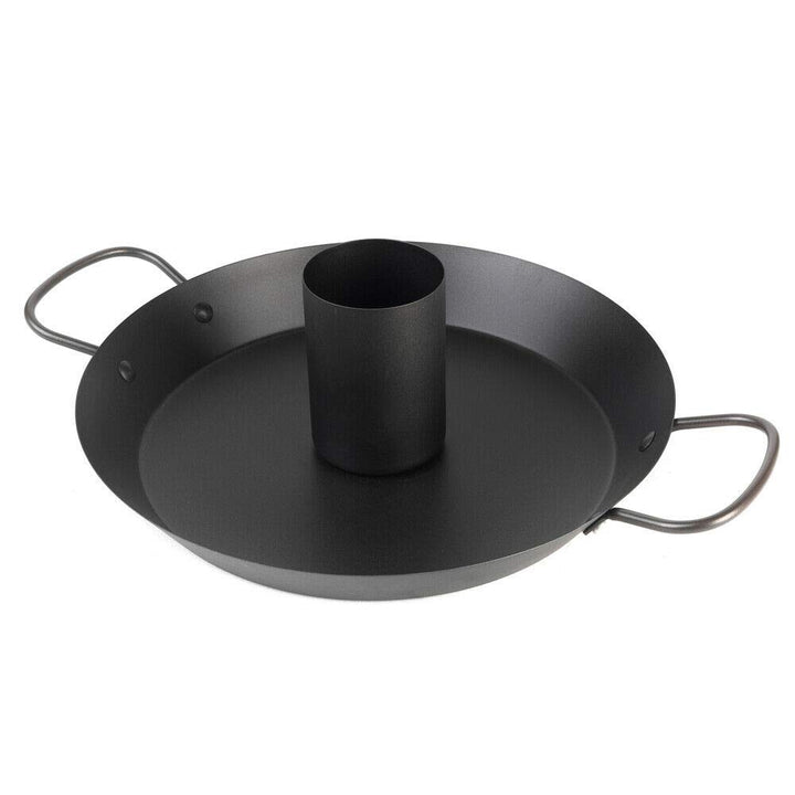 Jamie Oliver Profi Hähnchenbräter BBQ Chicken Bräter Hähnchengriller Spülmaschinen geeignet, Schwarz