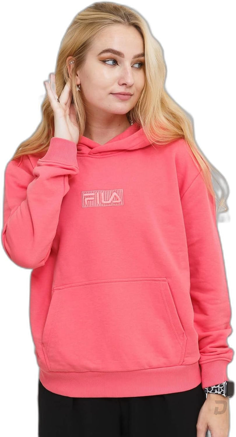 FILA Damen Baicoi Hoody Kapuzenpullover S Tea Rose, S Tea Rose