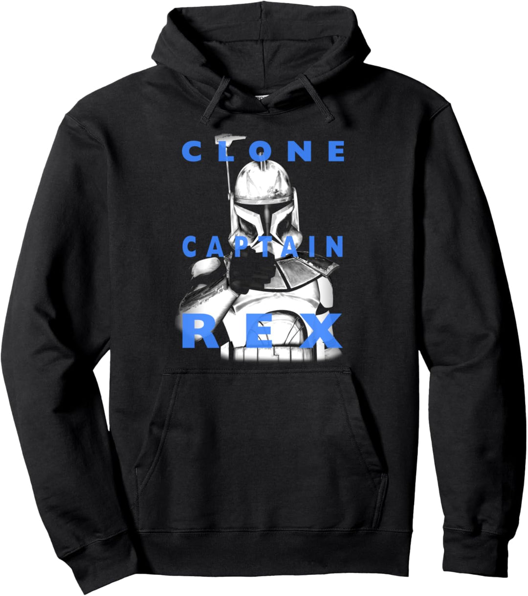 Star Wars: The Clone Wars Clone Captain Rex Name Stack Pullover Hoodie
