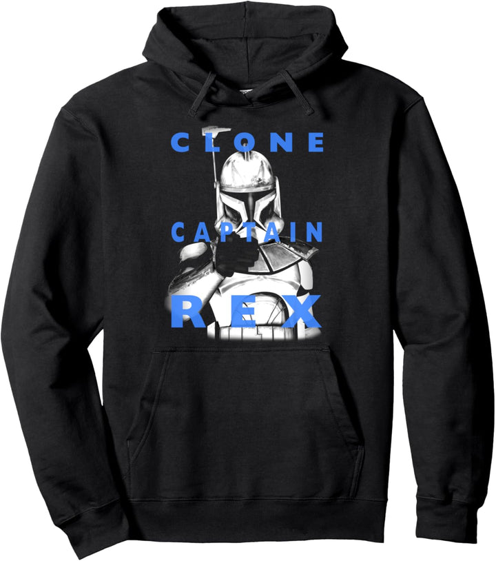 Star Wars: The Clone Wars Clone Captain Rex Name Stack Pullover Hoodie
