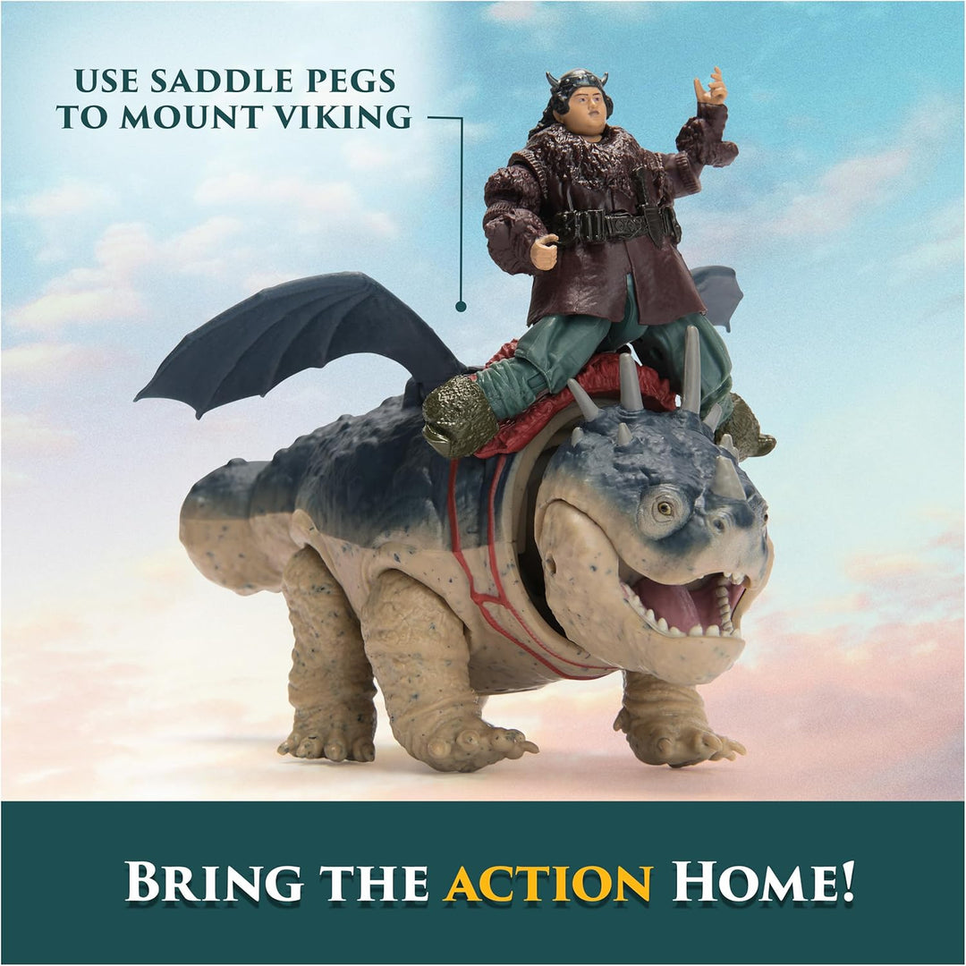 Dreamworks How to Train your Dragon, Wikinger und Drachen Actionfiguren-Set, Fleischklops und Fischb