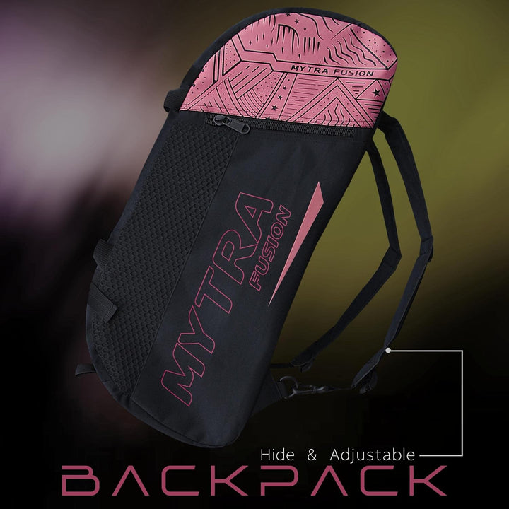 Mytra Fusion Sporttasche mit Schulter sporttaschen zum Herren & Damen trainingstasche (Pink) Black/P