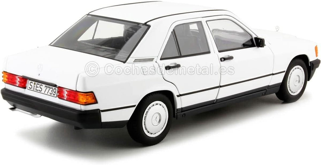 Norev Mercedes 190 E W201 1984 weiss Modellauto 1:18