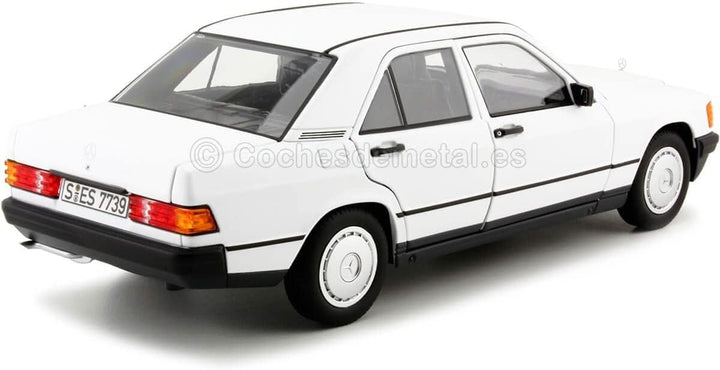 Norev Mercedes 190 E W201 1984 weiss Modellauto 1:18