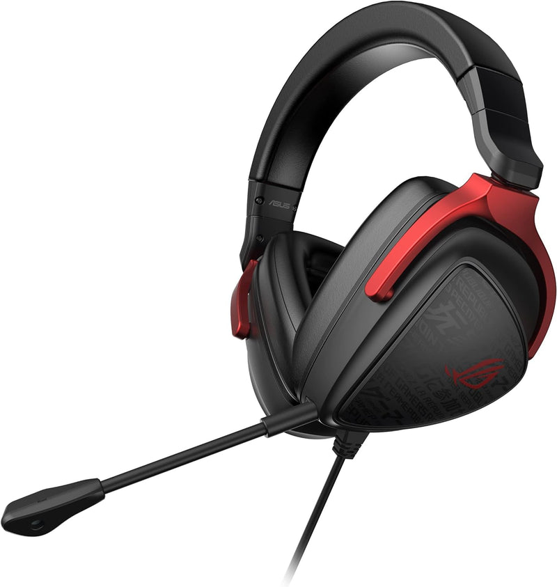 ASUS ROG Delta S Core Gaming Headset (3.5 mm-Anschluss, abnehmbares Mikrofon, kompatibel mit PCs, Ma