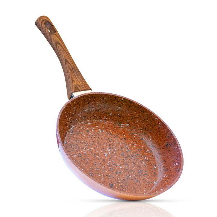 Livington Copper &amp; Stone Pan - Pfanne 28 cm - Bratpfanne Induktion für alle Herdarten - kratzfest, a