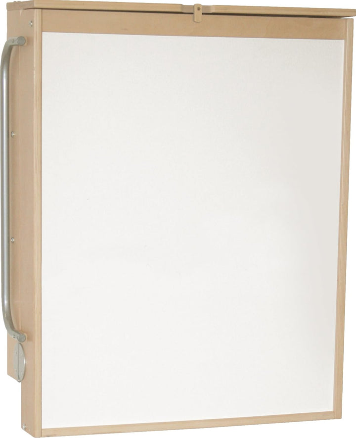 roba Wandwickelregal - Klappbares Wickelregal zur Wandmontage - Wickeltisch mit Wickelauflage &