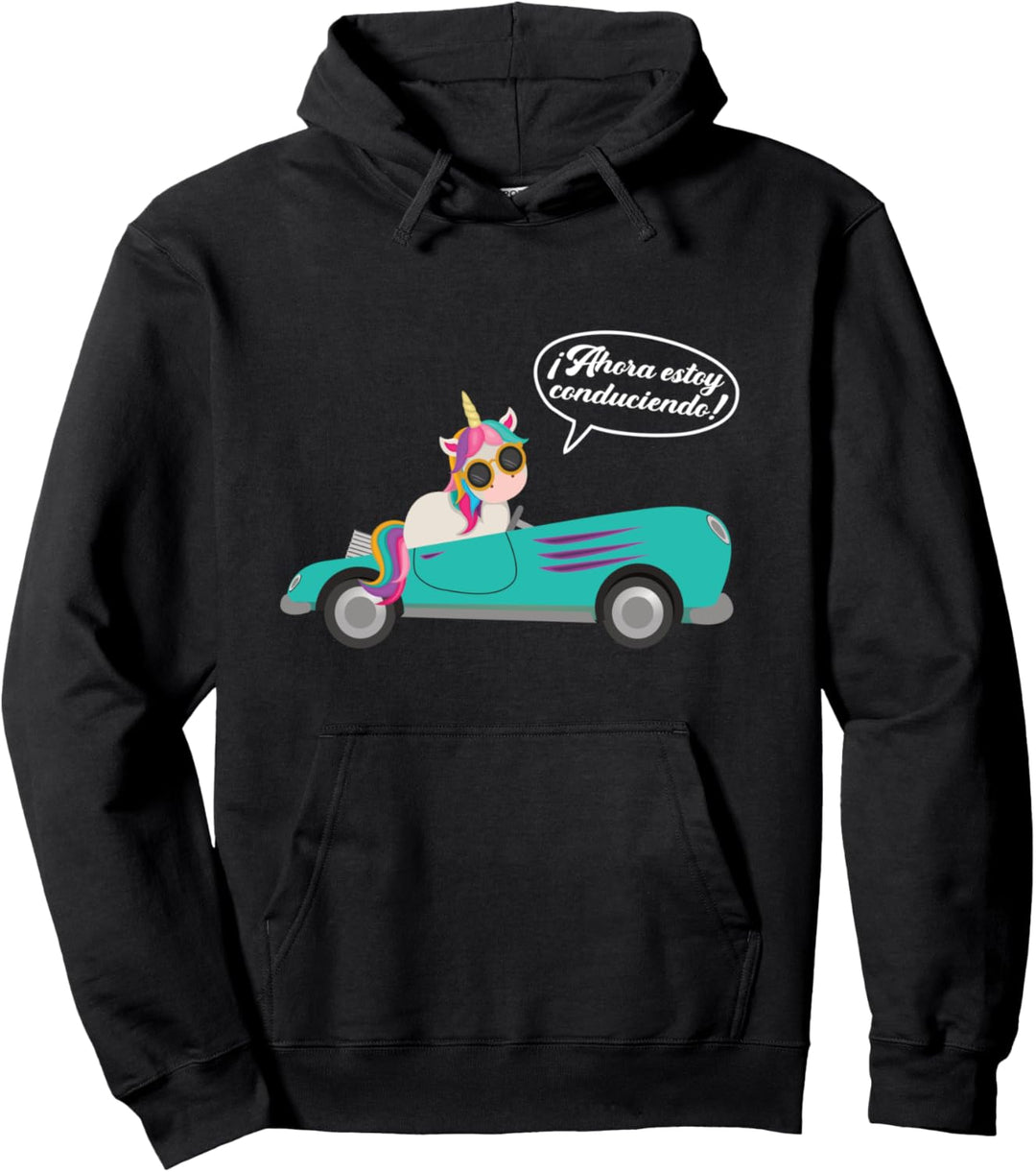 Mädchen Führerschein Bestanden 2021 Fahranfängerin Spanien Pullover Hoodie