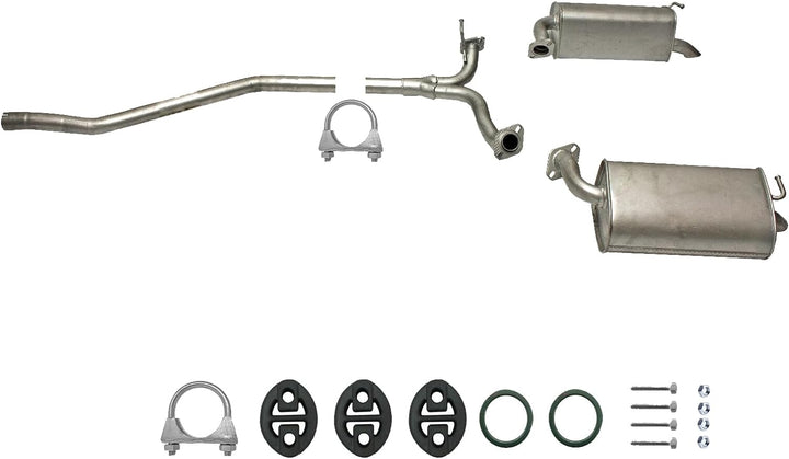 Ferroz Export Ersatz für Auspuff ab Kat Mazda 6 (GG und GY) 2.0 und 2.3 Auspuffanlage