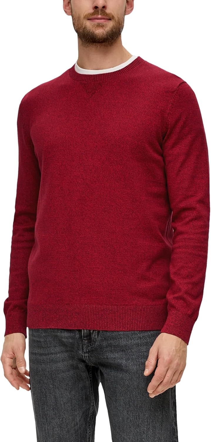 s.Oliver Herren Pullover mit Crew Neck M 39x1, M 39x1