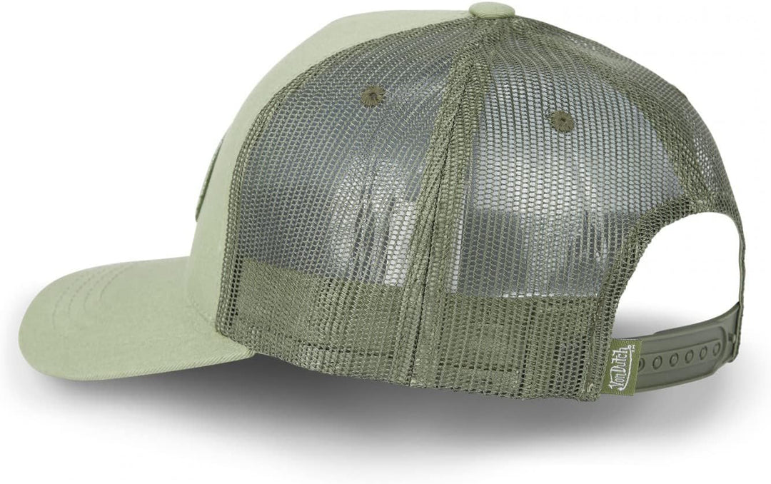 Tracker Kappe Herren Angenehm, Cap Herren, Empfindliche Haut, Anti-Reizung, Khaki, Einheitsgrösse