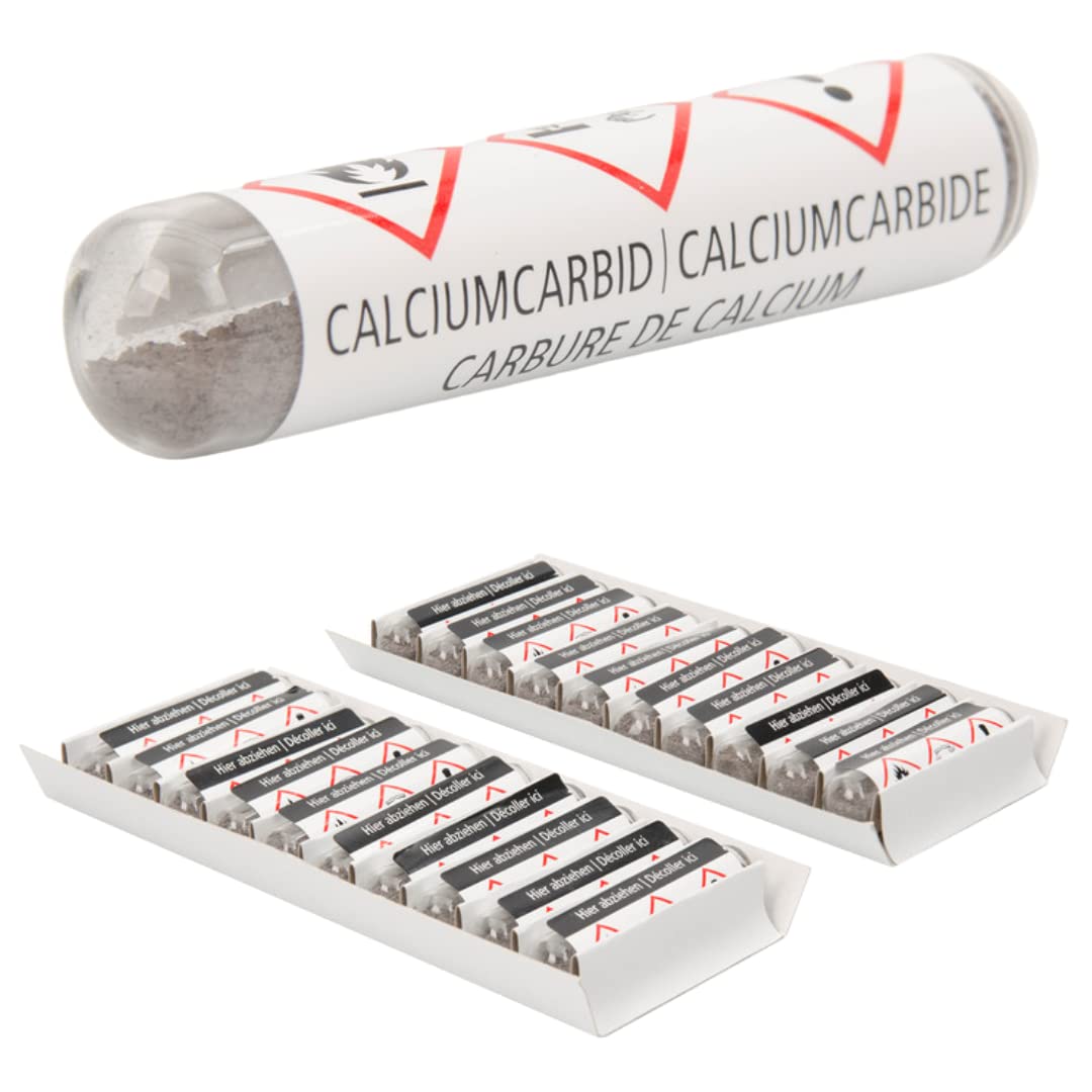 20 Stk Calcium-Carbid Ampullen CA 7 - CM Ampullen für CM Messgeräte