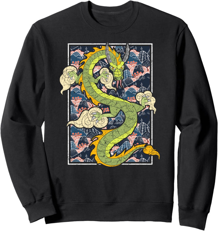 Chinesische Kultur Tier Mystik Kreatur Chinesischer Drache Sweatshirt