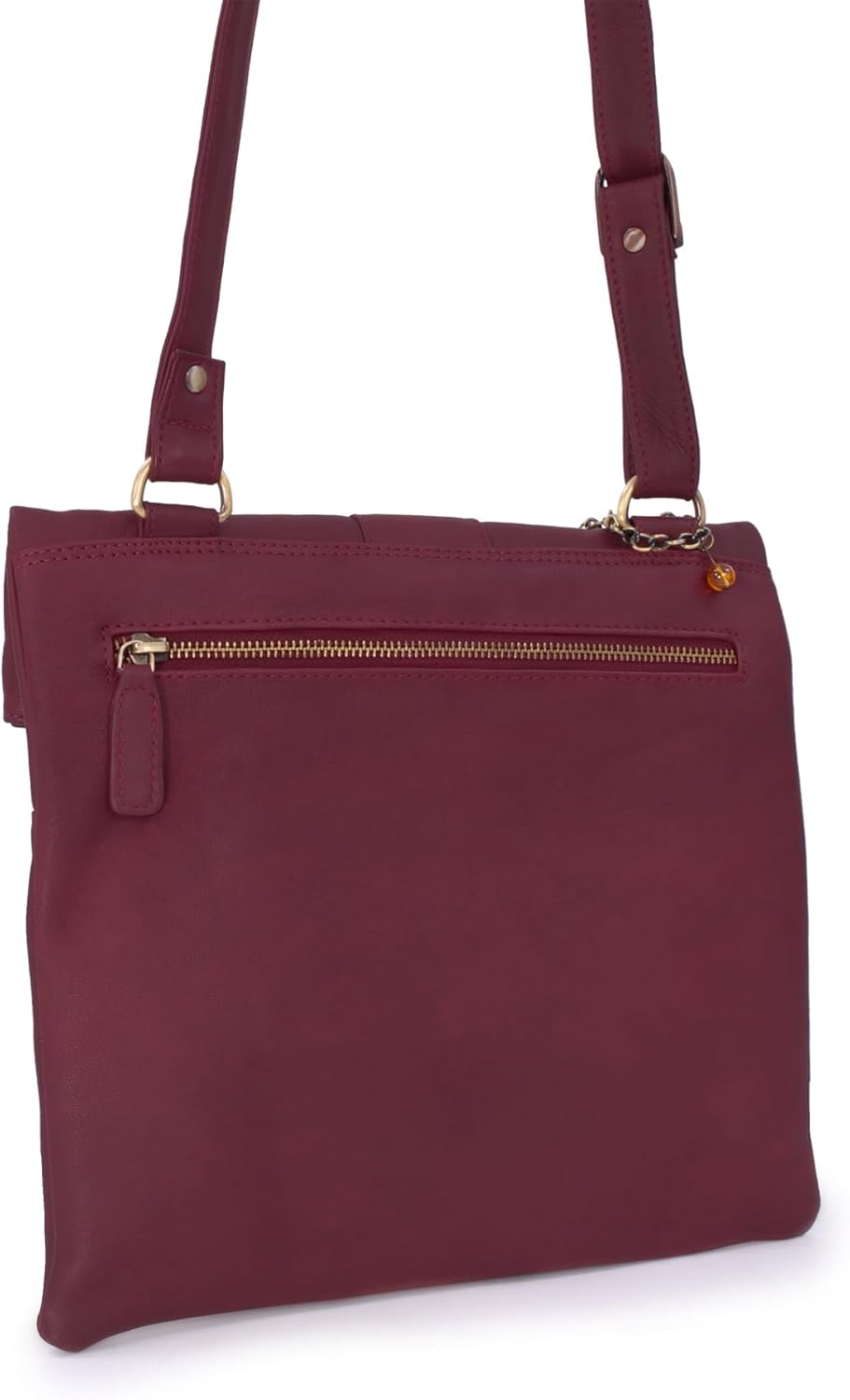 Catwalk Collection Handbags - Leder - Damen Leder Umhängetasche/Handtasche/Messenger/Schultertasche
