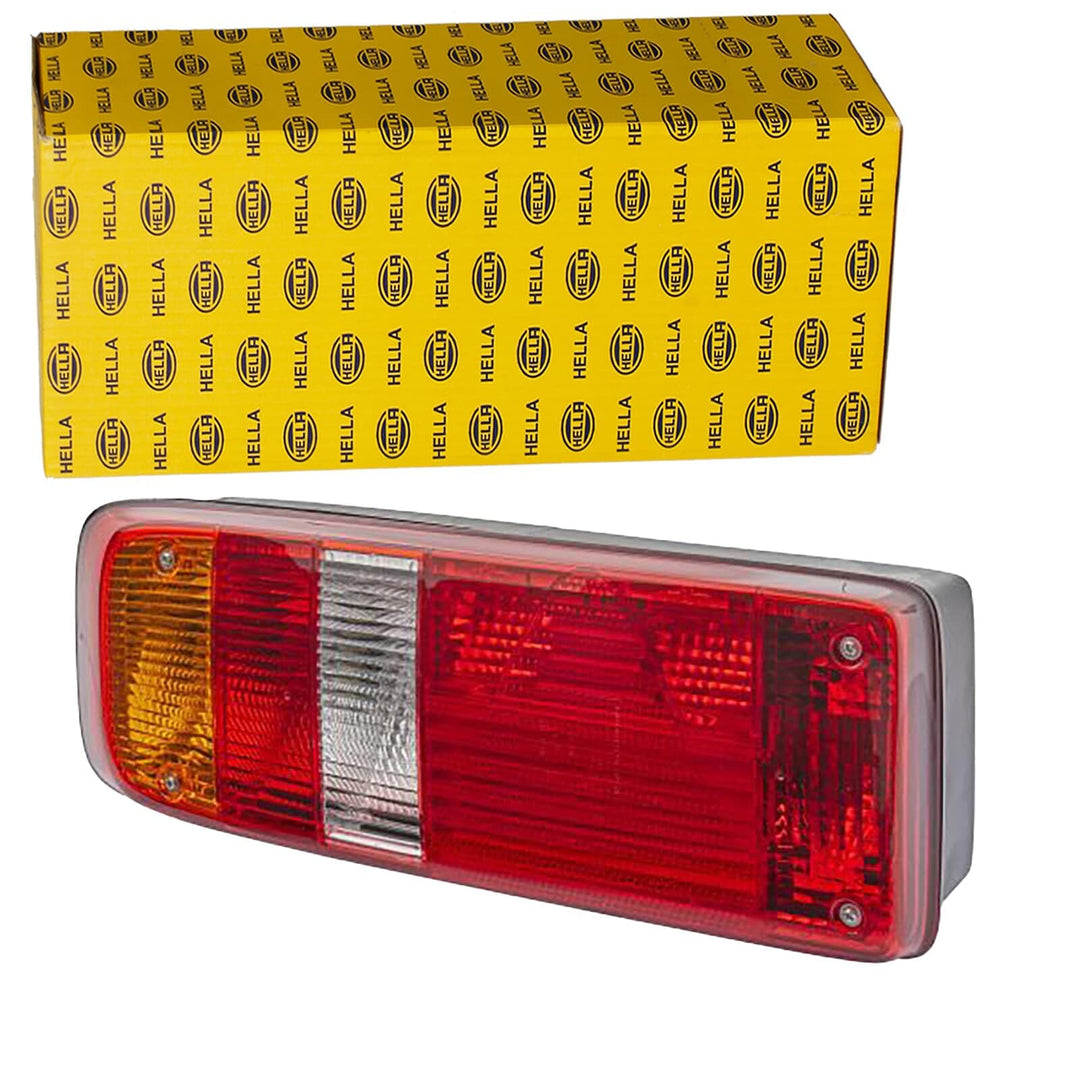 HELLA - Heckleuchte - EasyConn I - Glühlampe - 24V - Anbau/geschraubt - Lichtscheibenfarbe: mehrfarb
