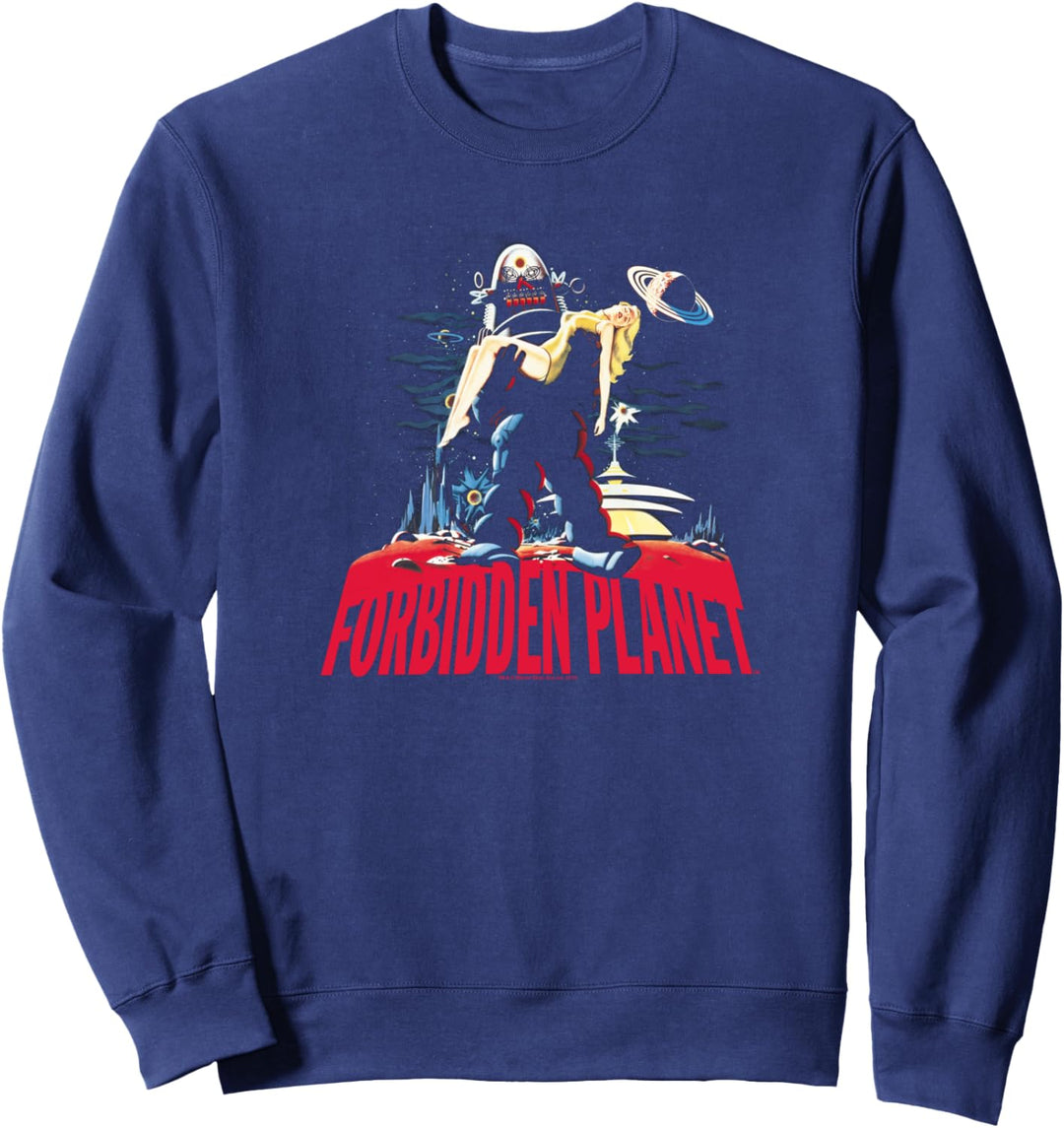 Forbidden Planet Robby and Woman Sweatshirt