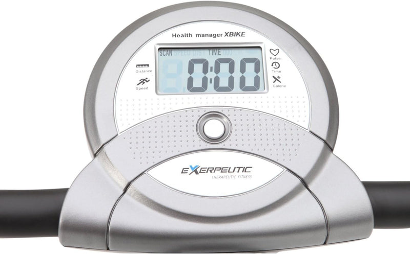 EXERPEUTIC Klappbarer Heimtrainer mit Magnetbremssystem &