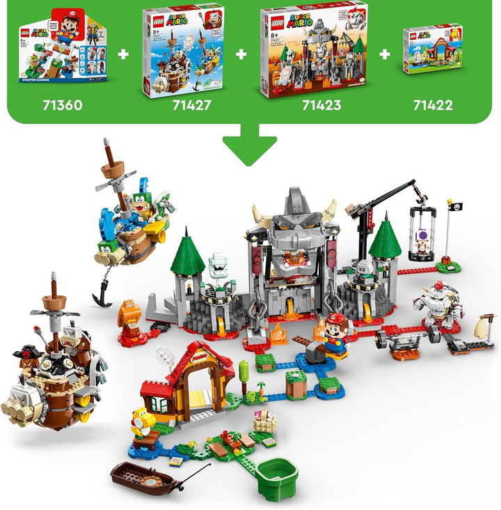LEGO 71422 Super Mario Picknick bei Mario – Erweiterungsset, Spielzeug mit gelber Yoshi-Figur zum Ko