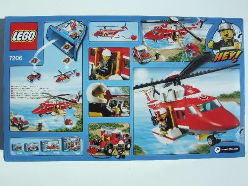 LEGO City 7206 - Feuerwehr-Helikopter