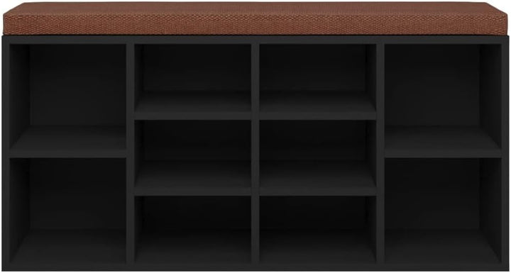 vidaXL Schuhbank Schuhschrank Schuhregal Sitztruhe Schuhablage Schuhständer Schrank Sitzbank Bank Fl