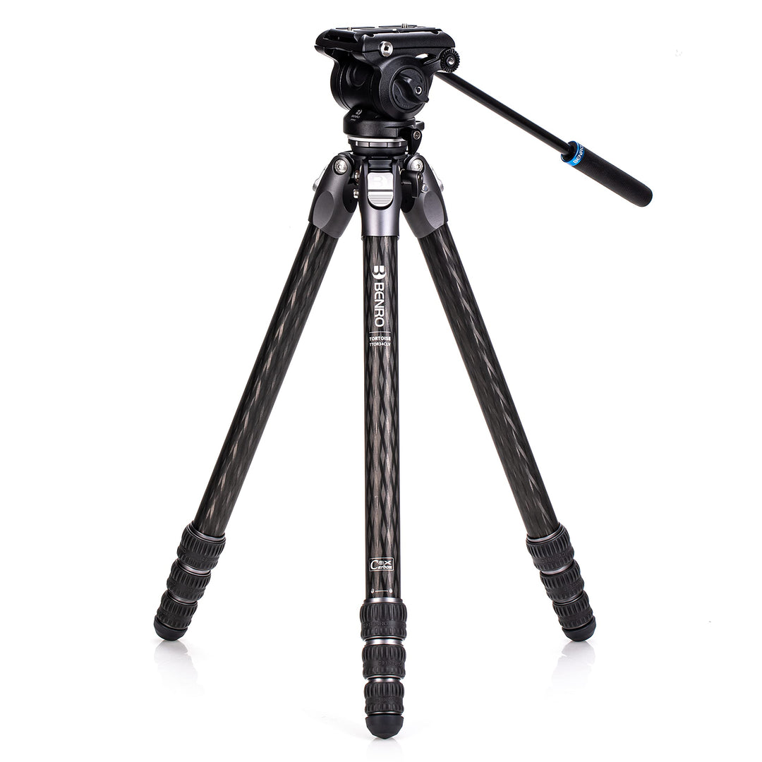 BENRO Trepied Vidéo Carbone Tortoise 34CLV+S4PRO - TTOR34CLVS4PRO