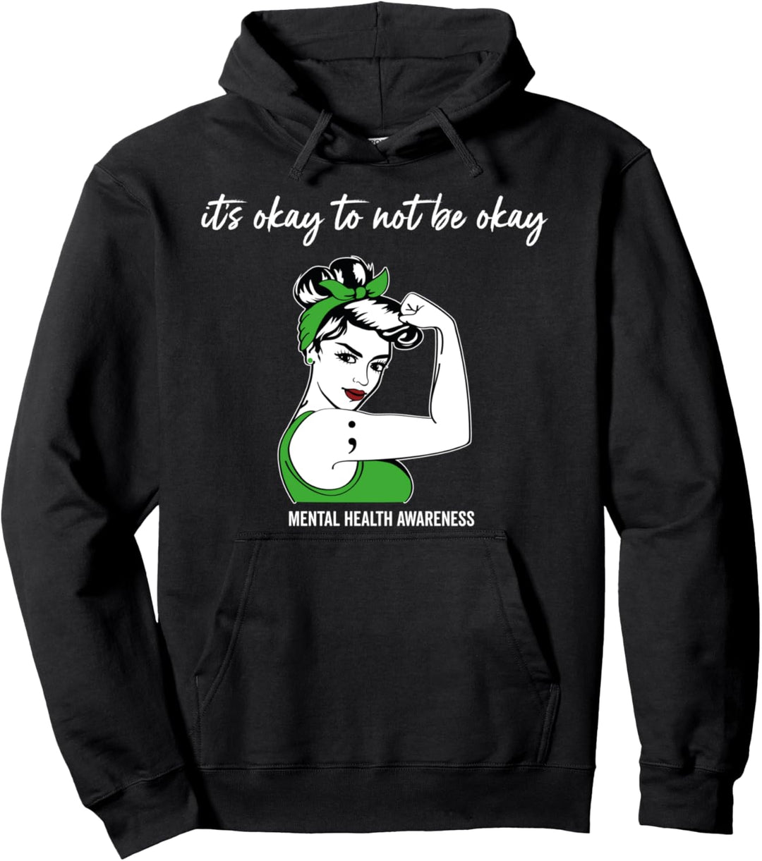 Depression Kleidung für Frauen & Mental Health Awareness Pullover Hoodie