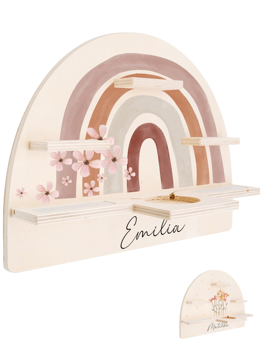 Bärenfreunde personalisiertes Tonie Regal für Kinderzimmer - Magnetisches Toniebox Regal für Toniebo