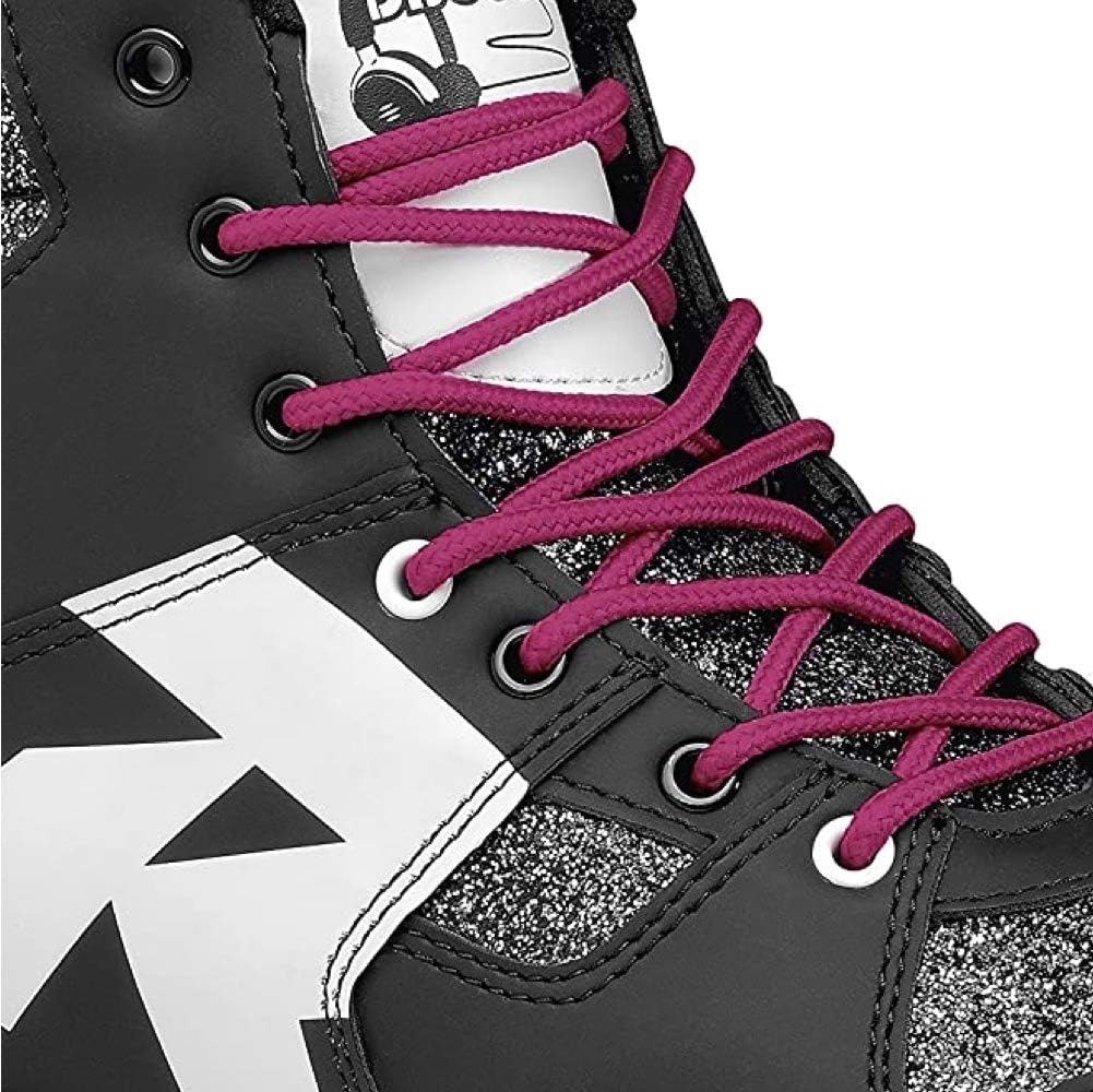 Roces Disco Palace Rollerskates/Rollschuhe Street 38 glitter-Black, 38 glitter-Black