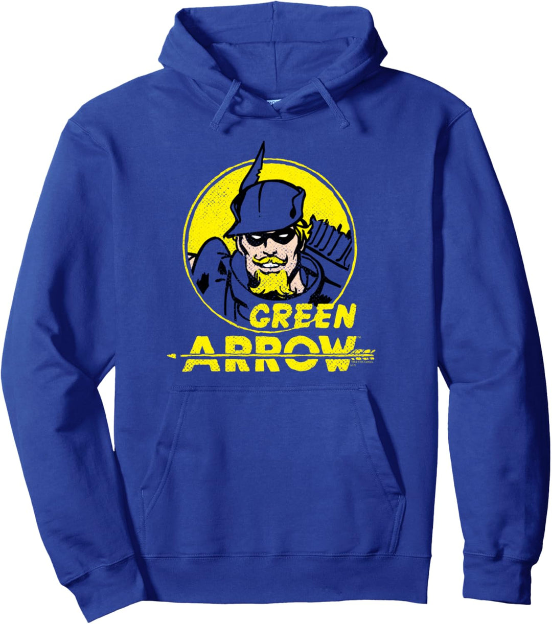 Justice League Green Arrow Archer Circle Pullover Hoodie
