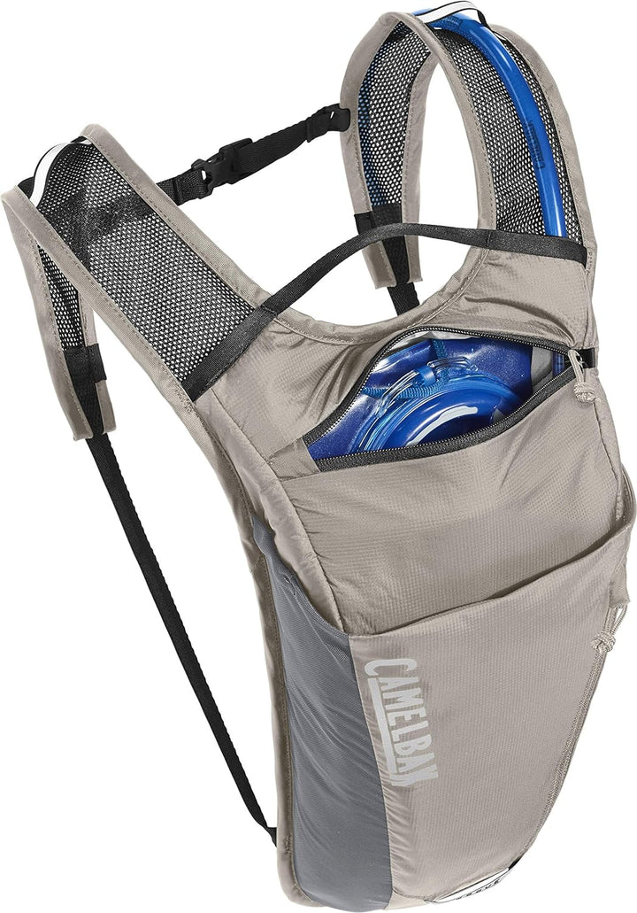 CAMELBAK Unisex - Adult Rogue Light Hydration Backpack Einheitsgrösse Aluminum / Black, Einheitsgrös