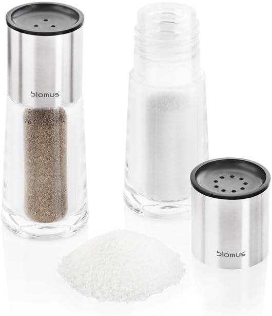 Blomus 63567 Salz und Pfeffer Set Perea, 2 x 25 ml
