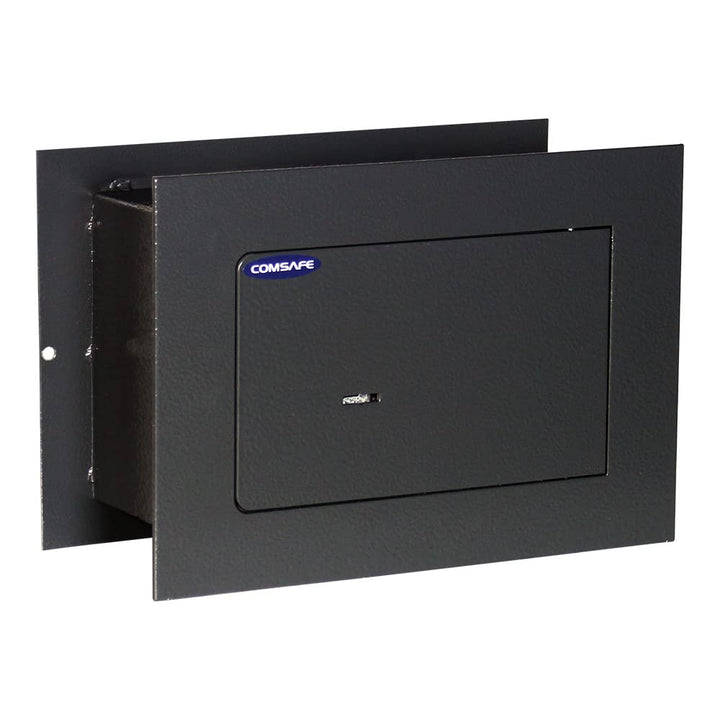 Rottner 3080 Wandtresor Dolomit 1 Schwarz, Doppelbartschloss, Feuerfalz,Schlüssel,Mauertresor,Wandsa