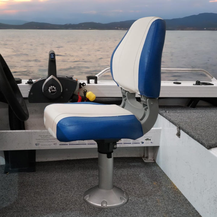 Oceansouth Sirocco Klappsitz für Boote Blau/Weiss, Blau/Weiss