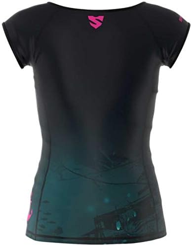 SMMASH Kompressionsshirt für Damen Kurzarm, Funktionsshirt für Sport Outdoor OCR Cross-Training Fitn