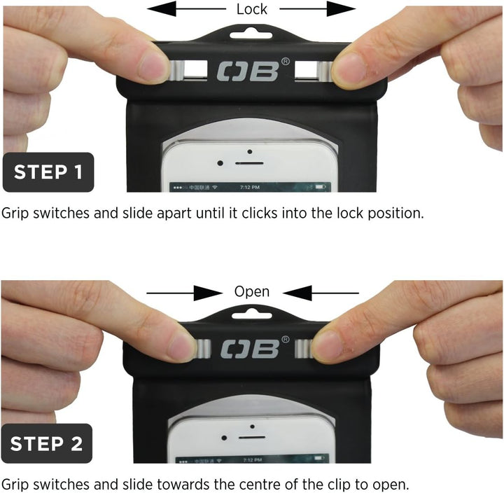 Overboard Wasserdichte iPhone Tasche, Blau, 28 x 16 x 2 cm, OB1008A