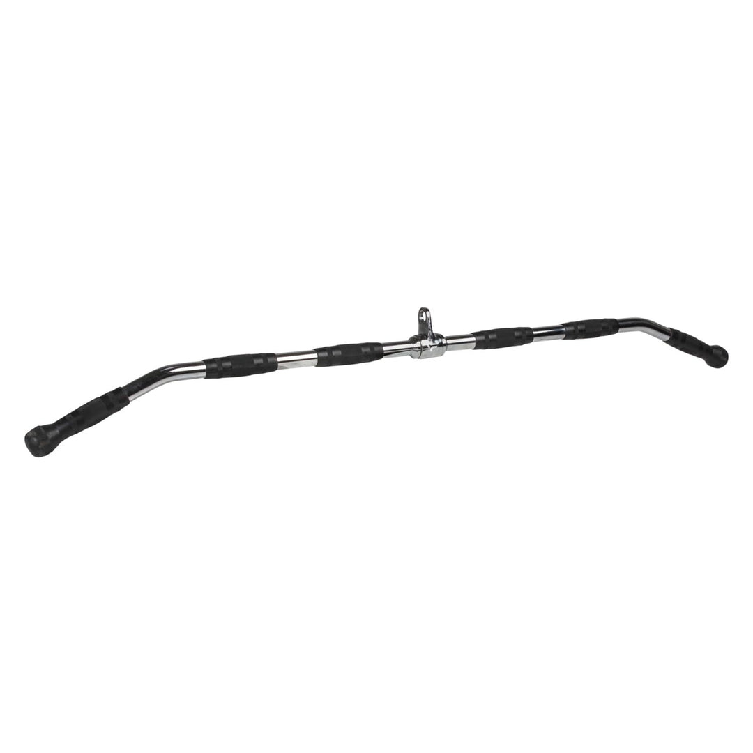VirtuFit LAT Pulldown Bar - Latzugstange - aus Chrom - Kabelzuggriff, Gerade Stange, Bizeps Stange,