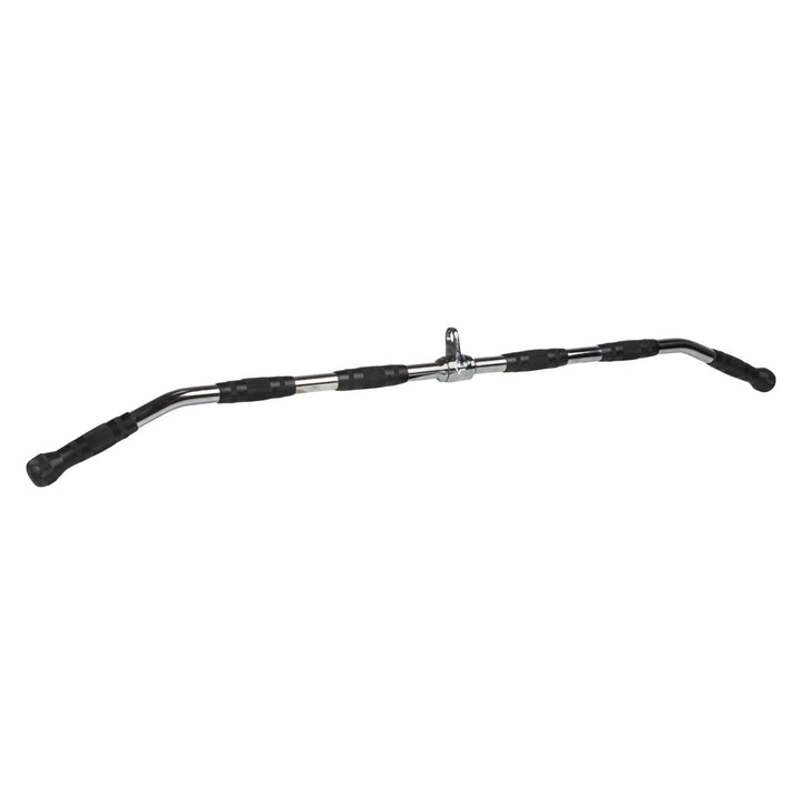 VirtuFit LAT Pulldown Bar - Latzugstange - aus Chrom - Kabelzuggriff, Gerade Stange, Bizeps Stange,
