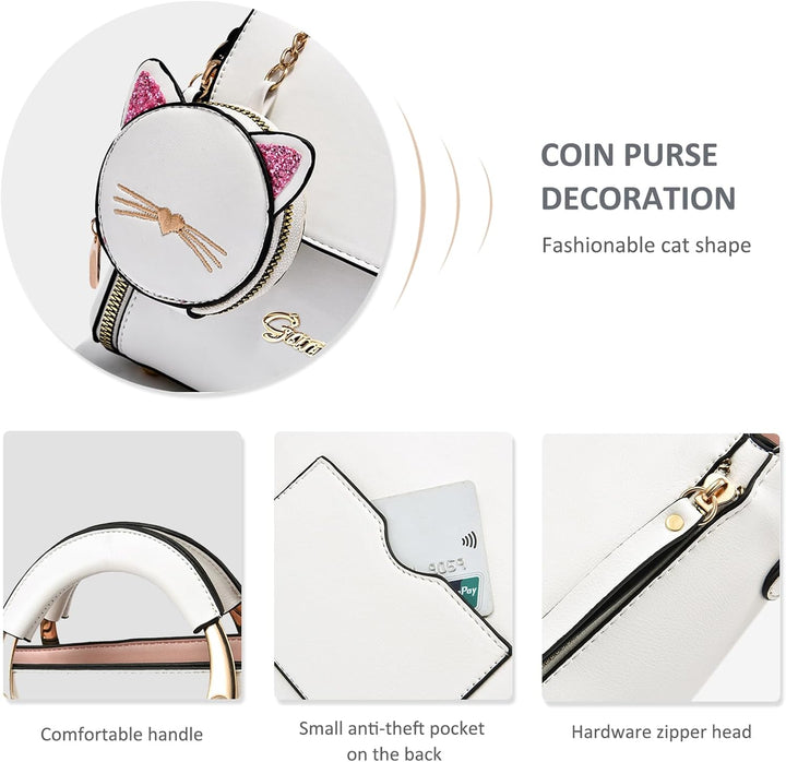 NICOLE & DORIS Frauen Umhängetasche Klein Tasche Mode Handtaschen Damen Kuriertaschen Handytasche Mä