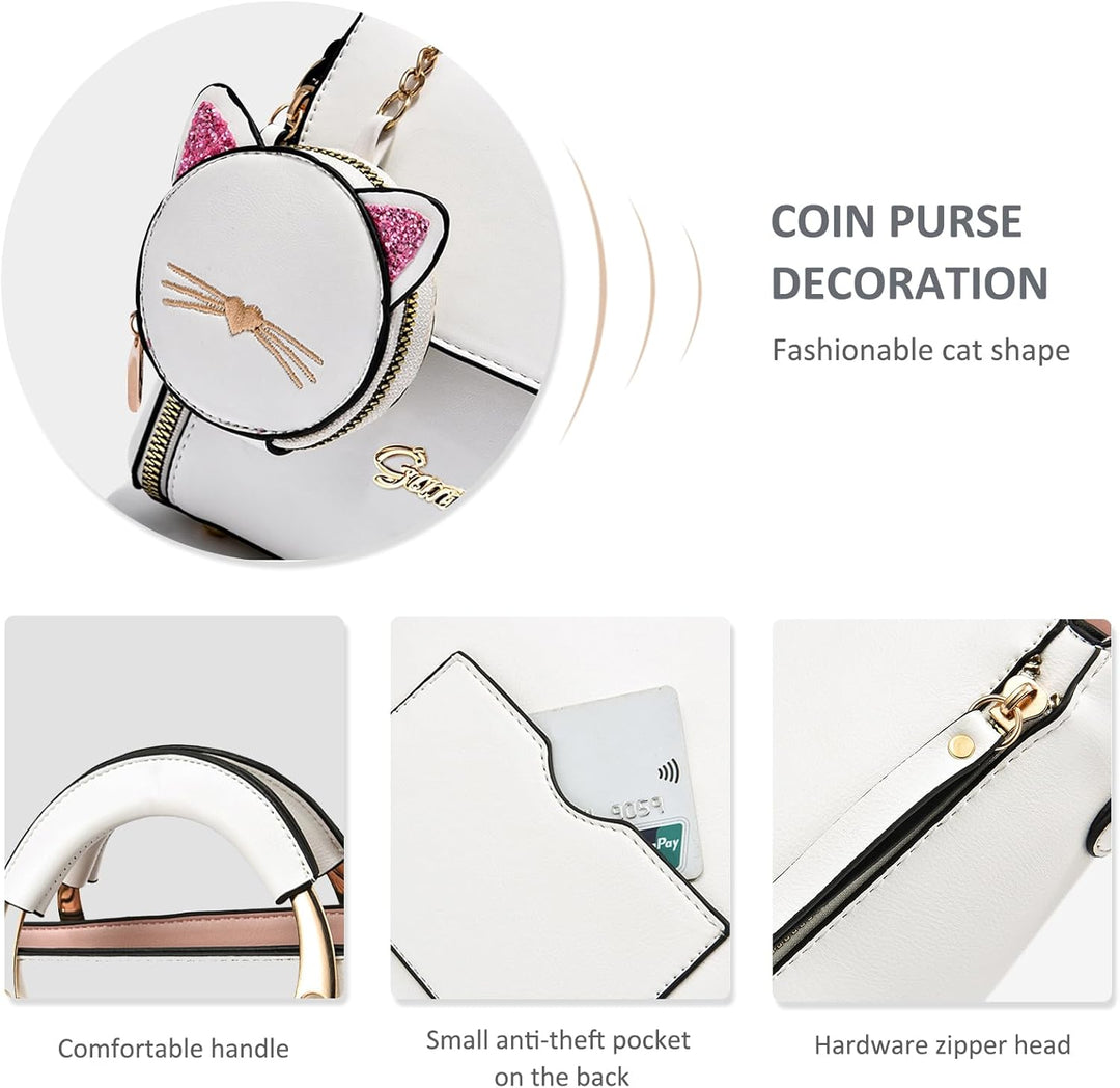 NICOLE & DORIS Frauen Umhängetasche Klein Tasche Mode Handtaschen Damen Kuriertaschen Handytasche Mä