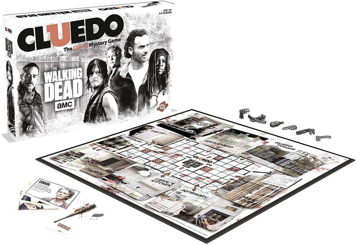 Cluedo 035705 Walking Dead, mehrfarbig