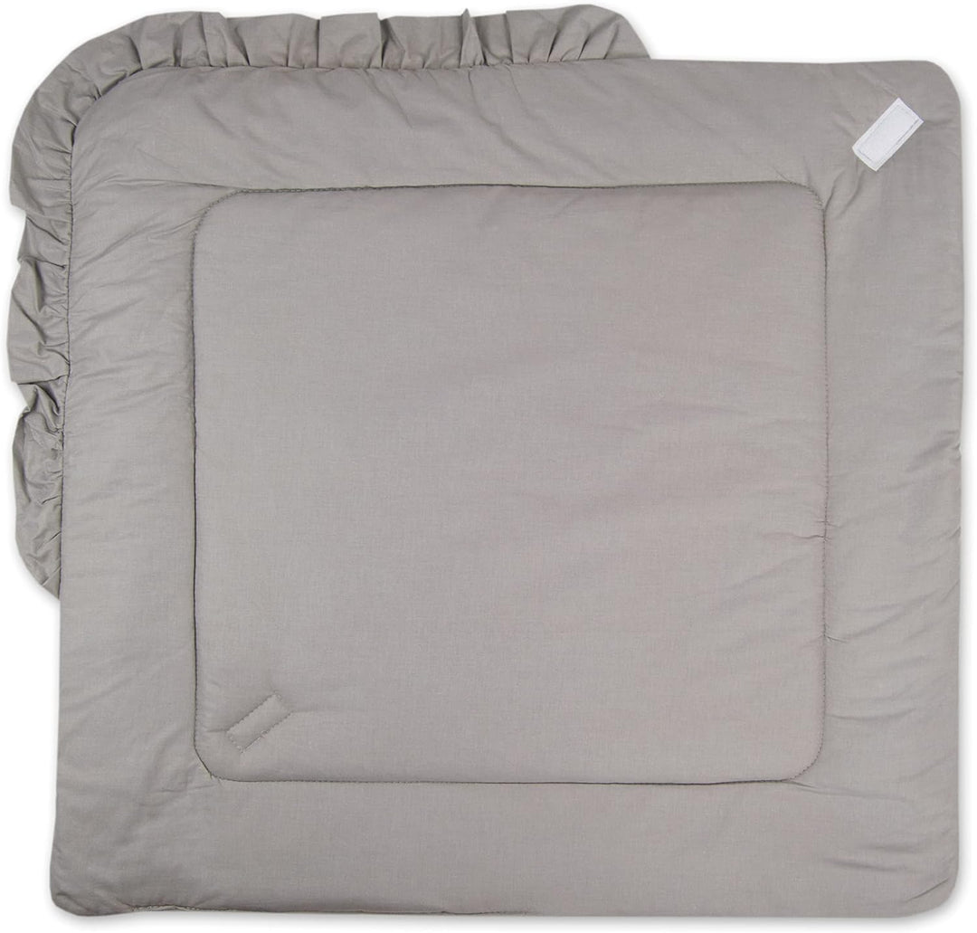 PIMKO Babyhörnchen mit rüschen Einschlagdecke Schlafsack Wickeltuch für Neugeborene und Kleinkinder