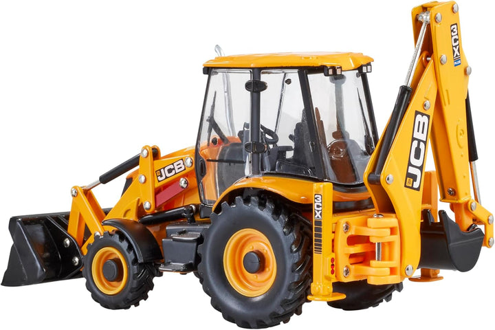 Britains JCB 3CX SiteMaster Plus Baggerlader - Diecast Construction Toy Tractor - Britains Farm Toys