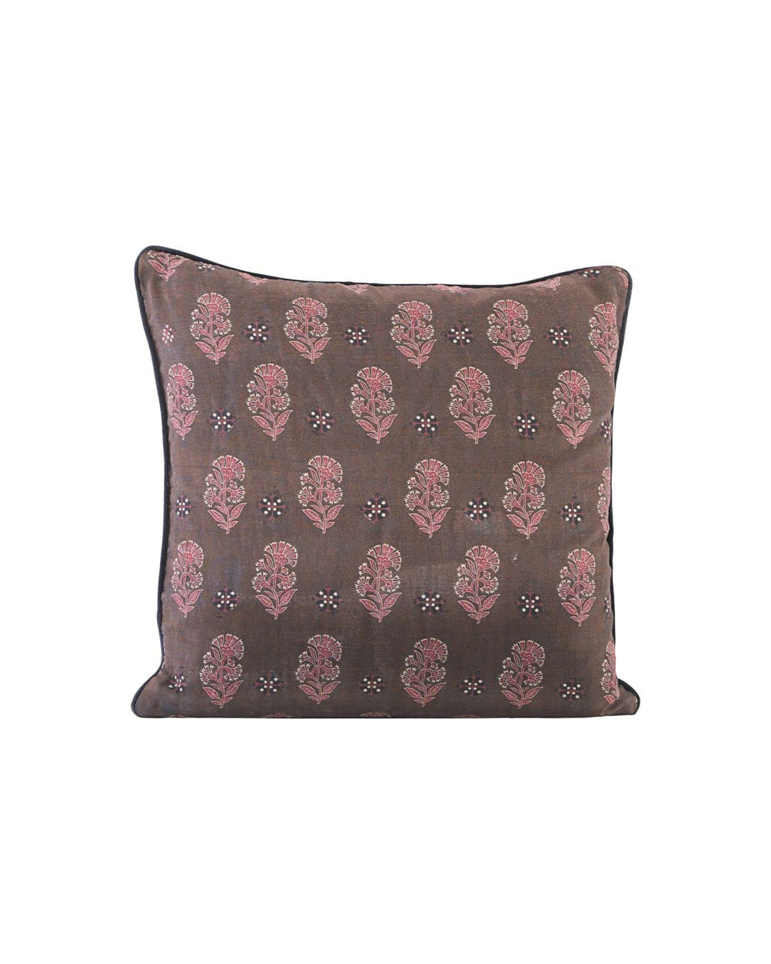 Kissenbezug, Lotus, Hellbraun, l: 50 cm, b: 50 cm