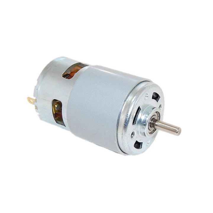 CHANCS DC-Motor 775 12V/24V Getriebemotor Mini-Tischsäge für Holzschneiden mit Mini-Elektro-Bohrfutt
