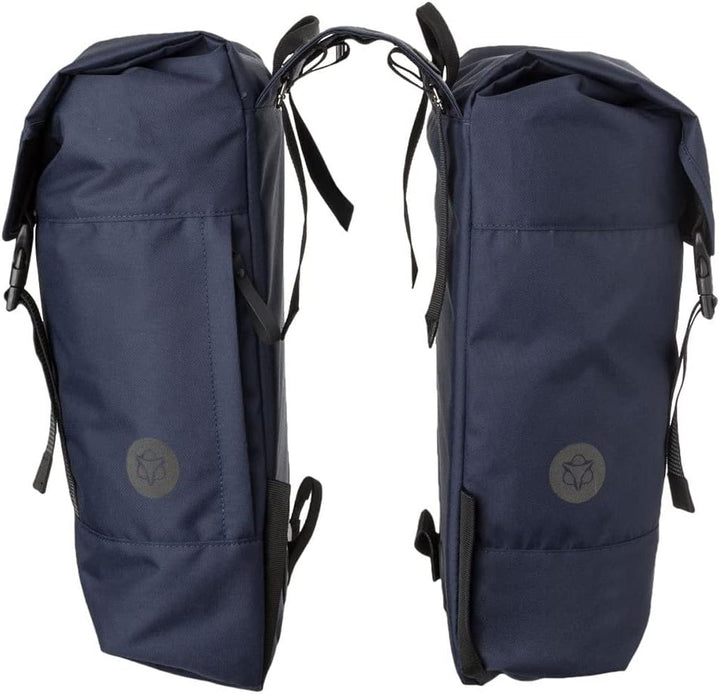 AGU Essentials DWR Urban Klickfix Doppel-Fahrradtasche für Gepäckträger, Fahrradtasche hinten seitli
