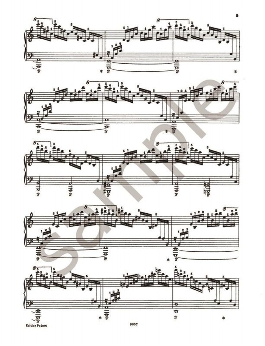 Etudes Piano - Buch