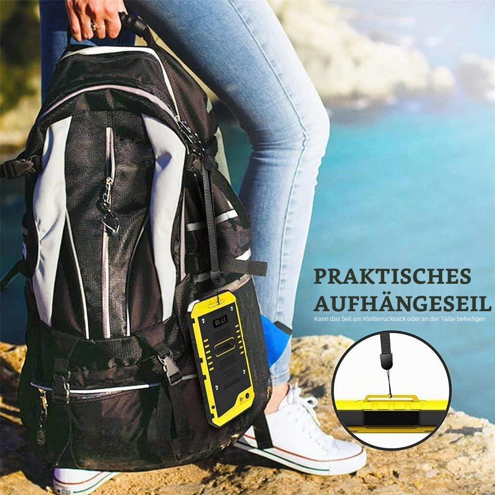 Beeasy für iPhone 8/7 Hülle, iPhone SE 2020/2022 Hülle Wasserdicht Outdoor Stossfest Handyhülle Mili