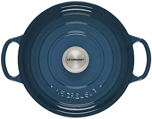 Le Creuset Signature Gusseisen-Bräter mit Deckel, Ø 24 cm, Rund, Für alle Herdarten und Induktion ge