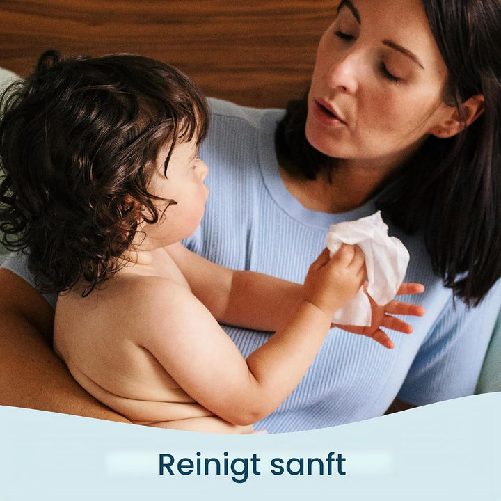 BIOLANE - Baby-Feuchttücher mit 99,9% Wasser - Pure Water - Packung mit 12 x 48 (576 Feuchttücher) -